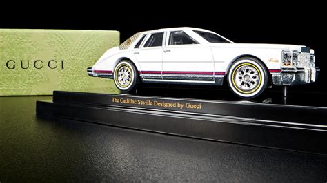 hot wheels x gucci 1982 gucci cadillac seville|Hot Wheels Teams Up With Gucci for Limited Edition Cadillac .